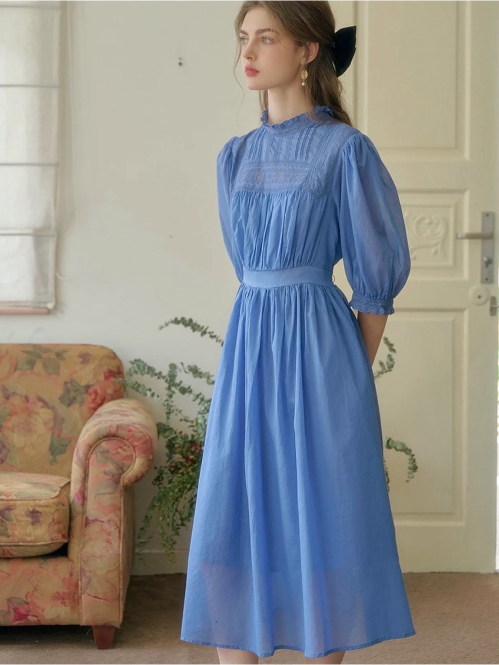 Simply Retro Averie Lace Panel Dress